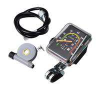 Aluminum Speedometer Counter for Mountain Bike Riders Featuring High Precise and Easy Installation in Cycling Activity Retro Bike Computer