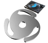 Aluminum Spindle Adapter - 45RPM Conversion Insert, Turntable Center Ring | Multifunctional Vinyl Accessory, LP Player Component, Secure Fit Sheet