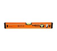 Aluminum spirit level 40 cm, 2 vials