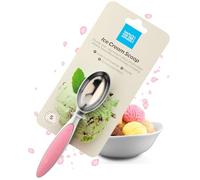 Aluminum Spoon Ice Cream Scoop - Taylors Eye Witness. Cherry Blossom Coloured Accessory for Tackling Frozen Dessert, Dishwasher Safe. Suitable Tool for Making Balls Out of Melon and Other Fruit