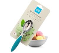 Aluminum Spoon Ice Cream Scoop - Taylors Eye Witness. Lagoon Coloured Accessory for Tackling Frozen Dessert, Dishwasher Safe. Suitable Tool for Making Balls Out of Melon and Other Fruit