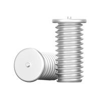 Aluminum Spot Welding Screws M3 M4 M5 M6 M8 M10 Weld Threaded Studs For Capacitor Discharge Nails(M6x16mm 100pcs)