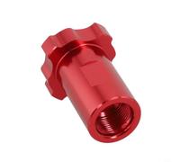 Aluminum Spray Cup Adapter with for m14 x 1 Quick Connector for Disposable Paint Measuring Cups Compatible with Most Standard Spray for guns, Mixing Vessel Adapter(for for m14 x 1)