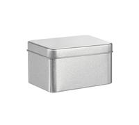 Aluminum Square & Rectangular Empty Tins with Lids - Small & Medium Sizes - Perfect for Cookies, Candy, Party Favors & Storage