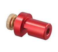 Aluminum Stair Gauges for Framing Square - Rafter Layout Attachment Jig, 19mm x 20mm Clamp with Gold Oxide Thumbscrew, for Carpenters & DIY S(RED-19MM)