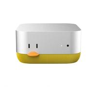 Aluminum Stand for 2024 Mac mini M4/M4 Pro, Built-in Chill Cooling Mount with Power Button Access & Anti-Slip Design