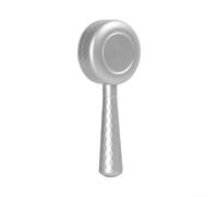 Aluminum Steam Lever and Hot Water Knob Replacement for Barsetto BAE02 and 02S Coffee Machines - Silvery, Black, Gray(Silvery)