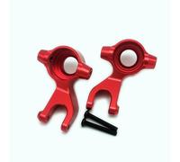 Aluminum Steering Block Front Knuckle Arm Red for Arrma 1/10 Big Rock Granite Senton Vorteks 1/8 Typhon AR330469