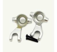 Aluminum Steering Block Front Knuckle Arm Silver for Arrma 1/10 Big Rock Granite Senton Vorteks 1/8 Typhon AR330469
