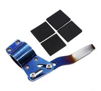 Aluminum Steering Wheel Extension Signal Control Rod Adapter for Car Use Compatible with a Wide Range of Vehicle Models (Half-baked Azure)