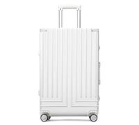Aluminum Suitcase with Universal Wheels, Travel Trolley Case, Durable Luggage with Password Lock for Secure Travel, Large Capacity for All Your Essentials