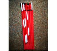 Aluminum Survey Pole For Construction Layout Road Staking(4meter)