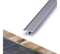 Aluminum T Molding Transition Strip, Easy to Cut for Seamless Floor Gap Bridging in Living Bathroom Areas