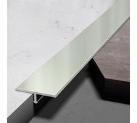 Aluminum T Molding Trim, Transition Board,Floor Strips,Laminate Profile Flooring Edge Trims, Moldings for Decorations of Doors,for(Grey,60mm*0.9m*3 Pieces)