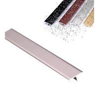 Aluminum T Molding Trim Transition Strip for Carpet to Tile or Laminate, Smooth Surface for Doorways and Uneven Flooring, Waterproof Threshold Bar