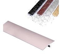 Aluminum T Molding Trim Transition Strip for Carpet to Tile or Laminate, Smooth Surface for Doorways and Uneven Flooring, Waterproof Threshold Bar