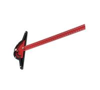 Aluminum T Ruler For Carpentry Precise Wood & Metal Marking 300mm Multiangle Measurement Tool With Locking Feature T Square