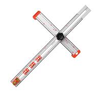 Aluminum T Ruler - Sliding Measuring Tool, Durable Alloy | Multifunctional Precision For Woodworking, Crafting, Architecture, Drawing, Painting, Sewing, Quilting, Engineering, Students Teache