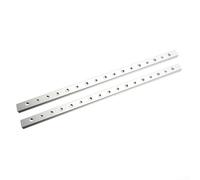 Aluminum T-Track Slider 2 Pack T-Bar Miter Track 100-450mm Woodworking Table Saw Accessory, Miter Saw Drill Table Workshop Equipment DIY Tool(450mm)