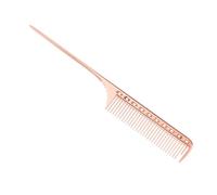 Aluminum Tail Comb for Professional Barber and Makeup Applications for Easy Maintenance and Long Lasting Durability Lightweight Comb