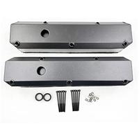 Aluminum Tall Valve Cover for Small Block Chrysler Mopar 318 340 360 Black