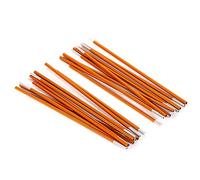 Aluminum Tent Rod, 2Pcs Outdoor Aluminium Alloy Tent Pole Tent Building Supporting Rod Pole Bar For Hiking Camping Gold Tent Pole Replacement Sportinggoods Camping Tents And Accessories