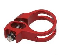 Aluminum Thumb Gear Shifter Clamp Ring for SRAM Compatible Bicycles (red)