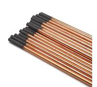 Aluminum TIG Welding Rod,5pcs Round Arc Air Gouging Carbon Bar 4-10mm DC Gas Gun Electrode Graphite Rods(8mm)