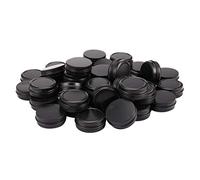Aluminum Tin Cans - 40 Pack 1Oz / 30G Tin Screw Top Cans Cosmetic Sample Containers Candle Travel Tins