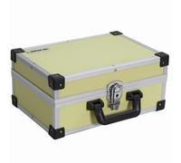 Aluminum Tool Case Yellow 330x230x150mm Toolbox Tools TOP