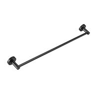 Aluminum Towel Rack Foldable Bath Towel Holder 40-70cm Adjustable Single Towel Bar Chrome Black Finish Space-Saving Design for Bathroom nization
