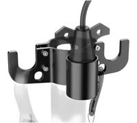 Aluminum Trailer Tongue Jack Organizer with 7-Way RV Connector Holder | Fits 2" & 2.5" Jacks, Upside-down Connector Keeps Dry, Stainless Screws & Rubber Pads, Stores Chains And Cables Neatly