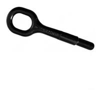 Aluminum Trailer Tow Hook Eye for Model 3 (2017-2023) - Black, 25 x 12 x 5 cm, Direct-Fit Replacement OEM 1077570-00-D