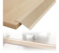 Aluminum Transition Strip 90cm x 10cm - Height Adjustment Profile for 10-35mm, Ideal for Bridging Thresholds, Tiles, and Wood Floors - Durable and Stylish Solution