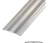 Aluminum Transition Strip6cm Wide Door Threshold Profile for Wood Floors Laminate TilesSilver 130cm Transition Bar for Smooth Flooring Change