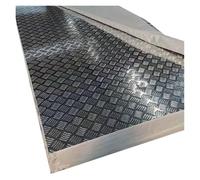 Aluminum Treadplate Chequer Kick Tread Plate Bar Sheet 1.5mm 2mm 3mm 4mm 5mm 6mm(Thickness 4mm,300x400mm 1pc)