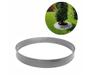 Aluminum Tree Ring 100mm H x 1m Dia Garden Edging