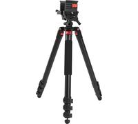 Aluminum Tripod with Durable Aluminum Frame, Lightweight, Stable Design, Bubble Level, Adjustable Legs, Shooting Rest, and Hands-Free Operation for Hunting, Shooting, and Outdoors (Aluminium Alloy)