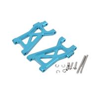 Aluminum TT-02B Front Rear Uprights Steering Arms Shocks Damper Stay Compatible With Tamiya TT02B Upgrades Parts 1/10 RC Buggy Chassis 54558(Front Lower Arms)