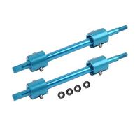 Aluminum TT-02B Front Rear Uprights Steering Arms Shocks Damper Stay Compatible With Tamiya TT02B Upgrades Parts 1/10 RC Buggy Chassis 54558(Dog Bone Shaft Set)
