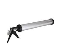 Aluminum Tube Silicone CAULKING Gun 600ML Caulk Tool 10 NOZZLES SEALANT APPLICATOR for Home Improvement