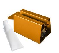 Aluminum Tube Squeezer - 6.3 cm Toothpaste Dispenser, Tube Roller | Reusable, Multifunctional & for Maximum Țube Use and Bathroom Organization, Ideal for Cosmetics and Paint