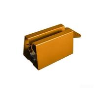 Aluminum Tube Squeezer for Toothpaste and Cosmetic Creams Featuring Corrosion-Resistant and Minimal Maintenance Needs (Gold)