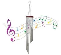 Aluminum Tubes Wind Chimes,Wind Chimes for Garden,Hanging wind Chimes for Home,Garden Ornaments Win/d Chi/mes for the Balcony, Outdoor, Hanging