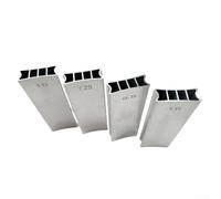 Aluminum Two Way Sanding Block for Accurate For Fret Leveling of Guitar and Bass Fingerboards Essential Luthier Tool (9.5 20)