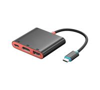 Aluminum USB CREATE Extension Dock, 3 Harbor, 4K A Changes, For Laptops, Ultra Thin Plan, Ready to Use, CREATE Center For Notebook