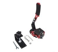 Aluminum USB Handbrake for Racing Games on PC, Hall Effect Sensor Adjustable Resistance for DRIFT Brake Fit for Logitech G27 G29 G920(Red)