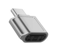 Aluminum USB Type C Memory Card Adapter Small Designs Travel Friendly Tiny Suitable For Mobile Devices Small USB C TF Card