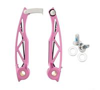 Aluminum V Brake Caliper Pair for Folding Bikes, Compatible with For Dahon P8 & For Fnhon, Lightweight Design (Pink)