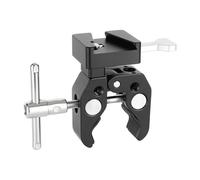 Aluminum V Release Mount Adapter Multipurpose Super Clamp for DSLR Camera Battery Photographic Device Aluminum V-Lock Release Mount Adapter for DSLR Camera Battery